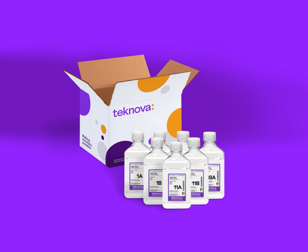 AEX buffer screening kit with box