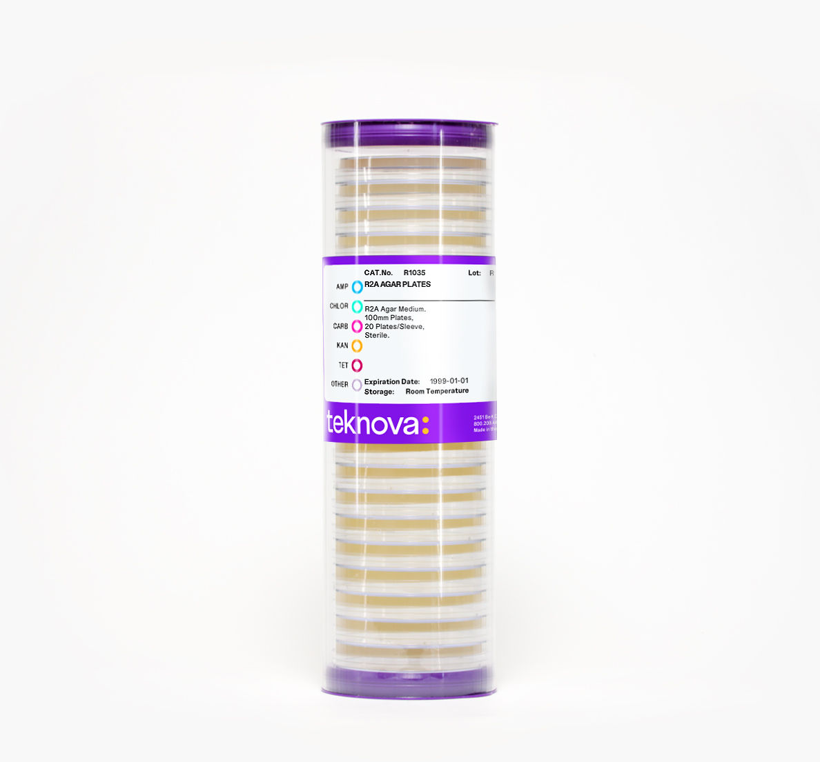 100 mm R2A Agar Plates