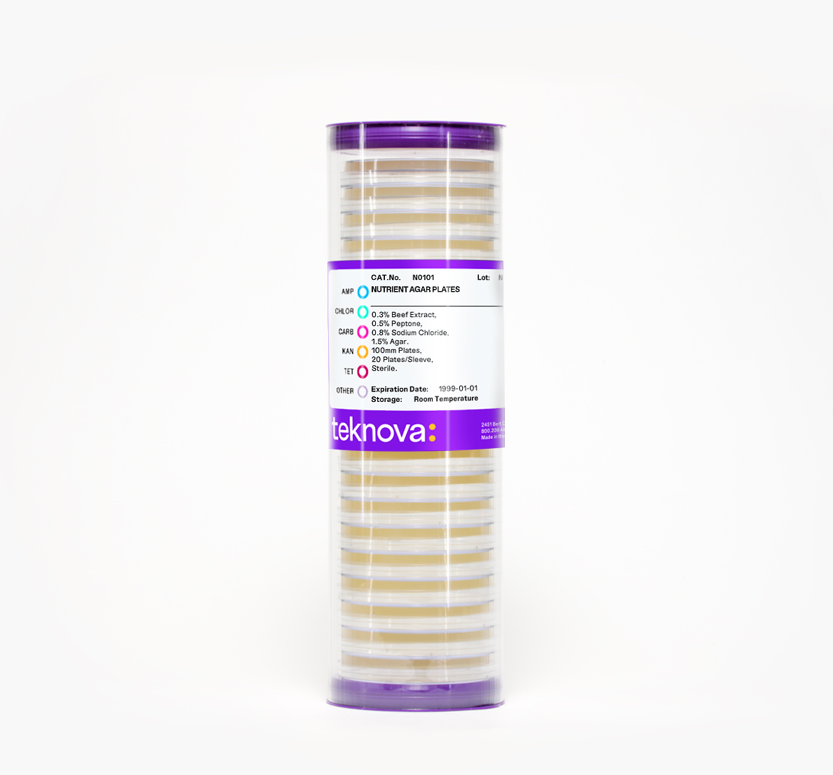 100 mm Nutrient Agar Plates